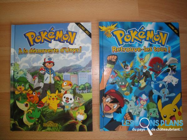 livres jeu pokemon
