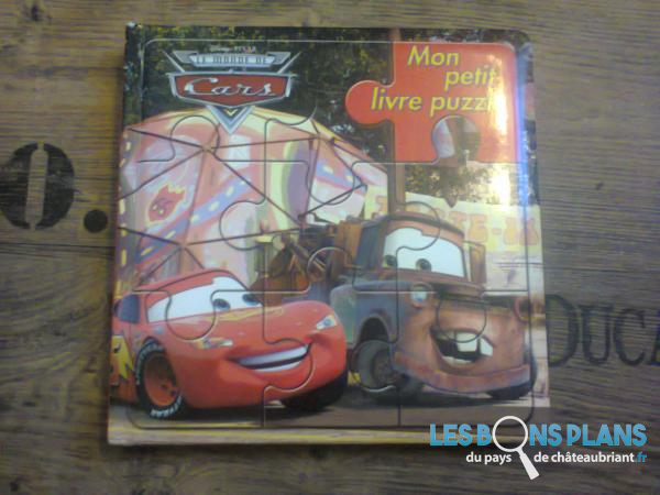 Livre Puzzle Cars