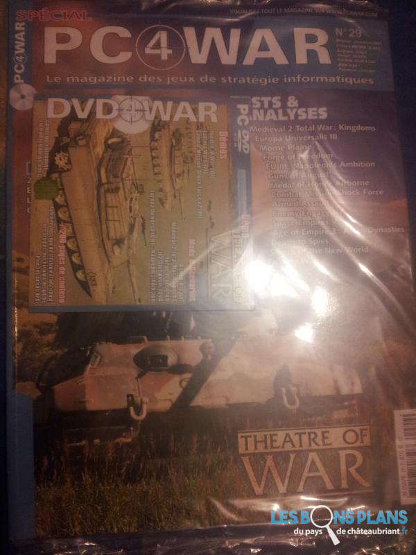 livre N°29 + dvd theatre of war 