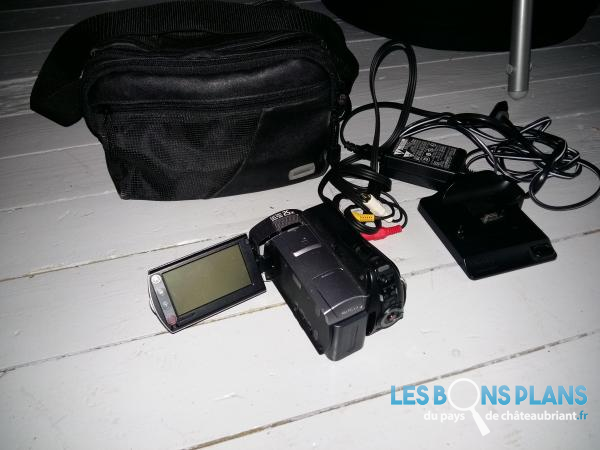 Caméra numérique sony avec sa sacoche