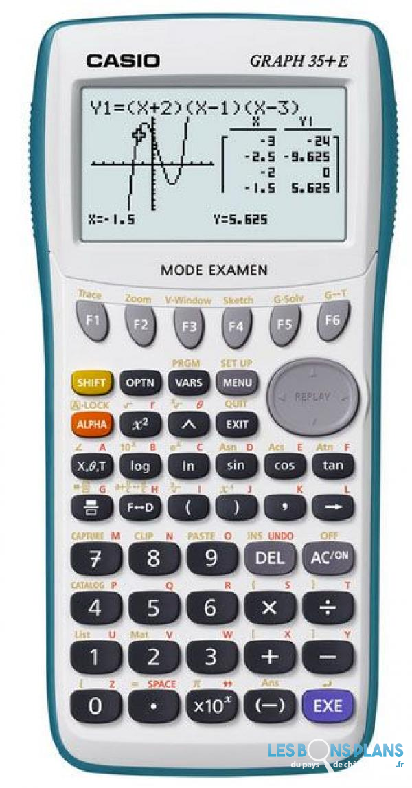 Calculatrice Casio Graph 35+ E 