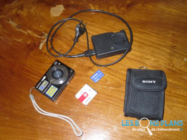 Appareil photo Sony Cybershot DSCW 120 - 7.2 MPx