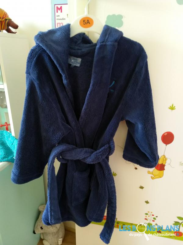 Robe de chambre garçon 2 ans